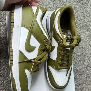 Olive Nike Dunks